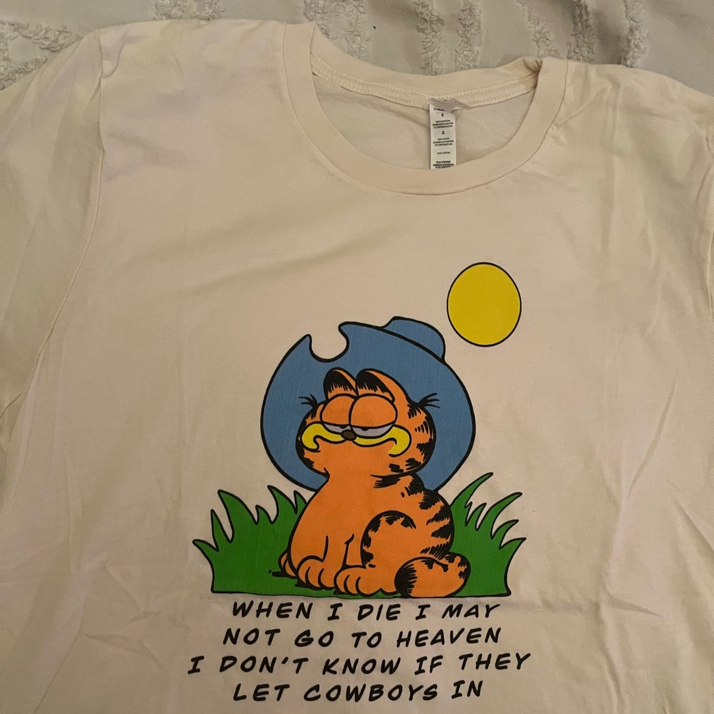Cowboy Garfield Tshirt